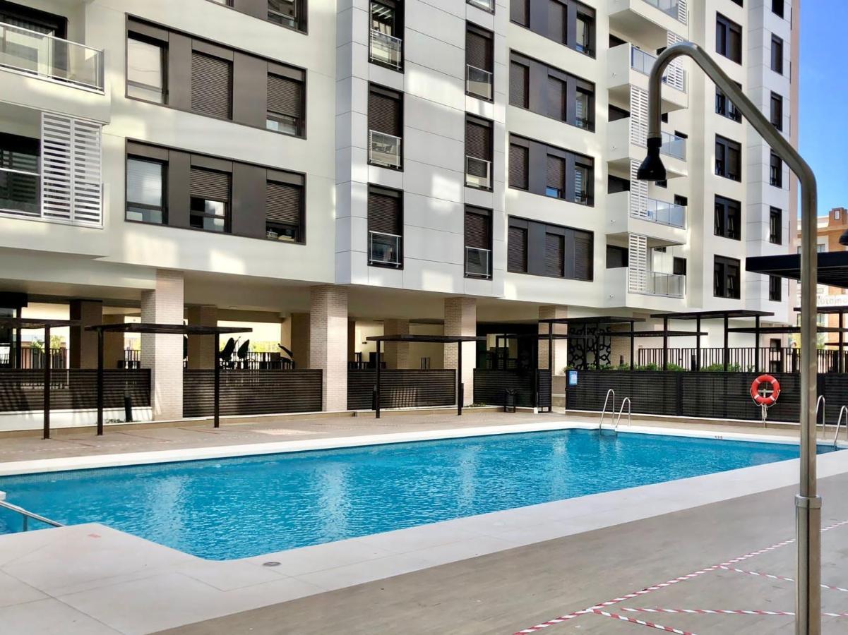 Telma-Playa Gran terraza by AlohaMalaga Apartment Bagian luar foto